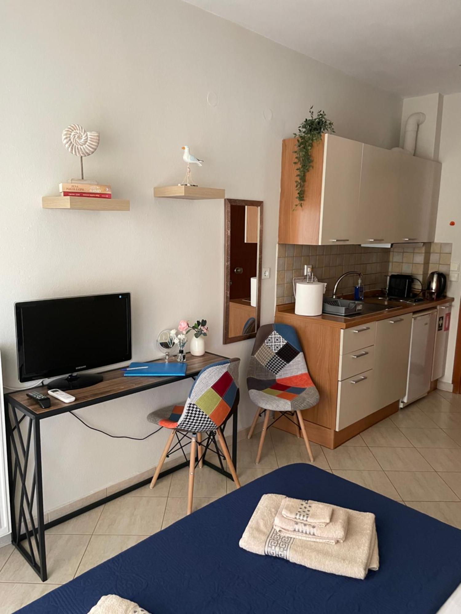 Φωτεινό Studio Με Θεα Θάλασσα Alexandroúpolis Ngoại thất bức ảnh